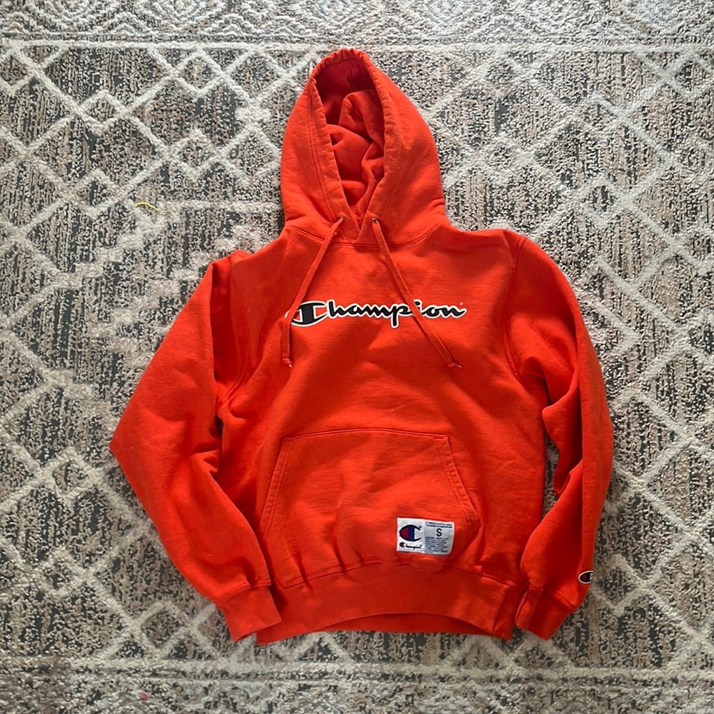 Size Small men’s hoodie Champion
